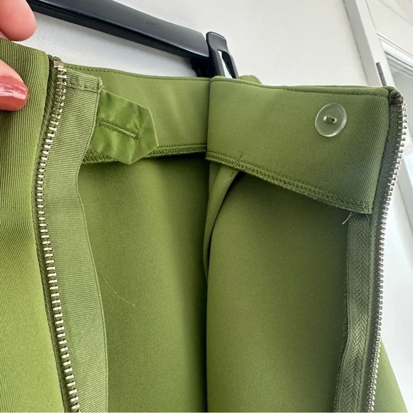 Catherine Malandrino Classic Pencil Skirt in Green Size 6 - Picture 7 of 9